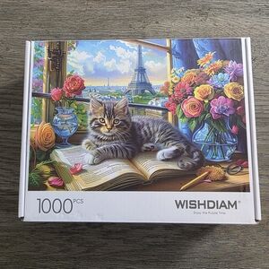 Cat in Paris - 1000 Piece Jigsaw Puzzle